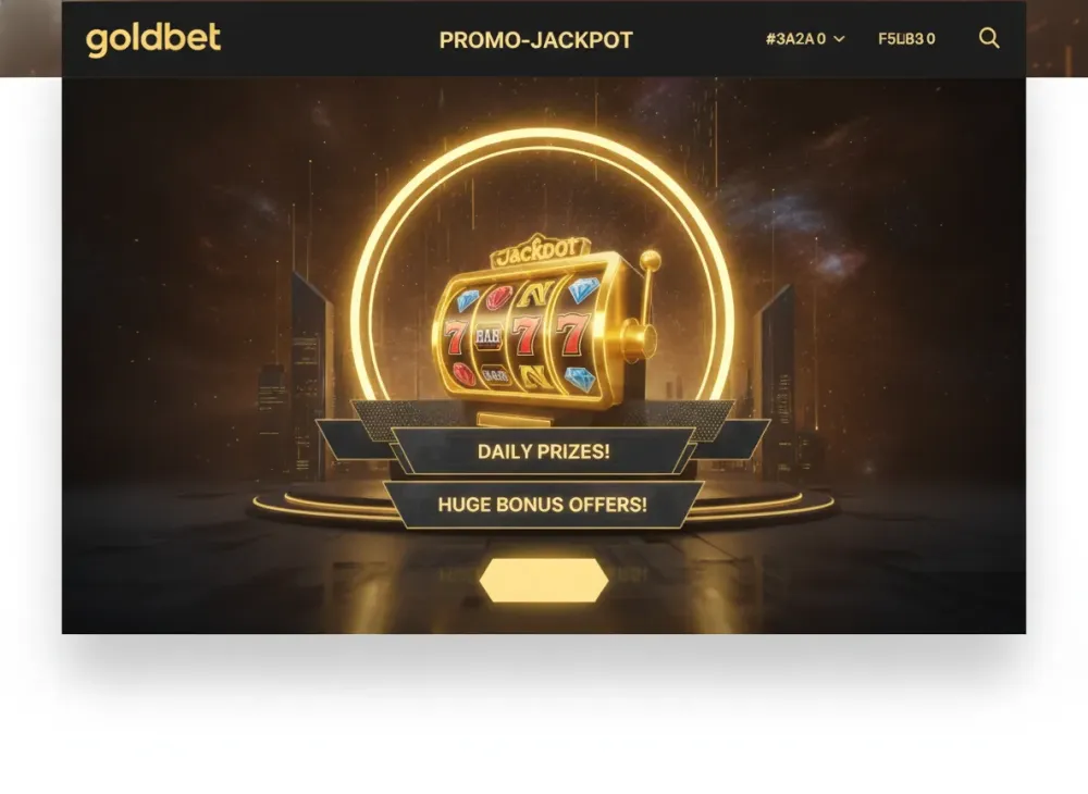 Progressive Jackpot promo